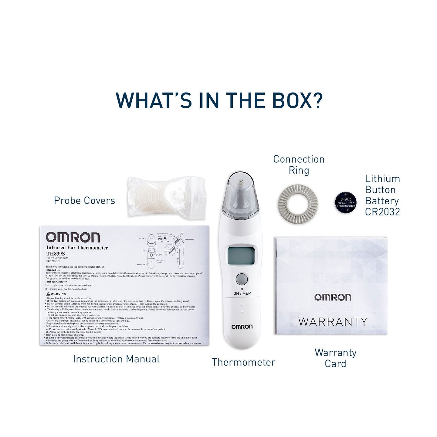 Ear Thermometer  MC-523/TH839S